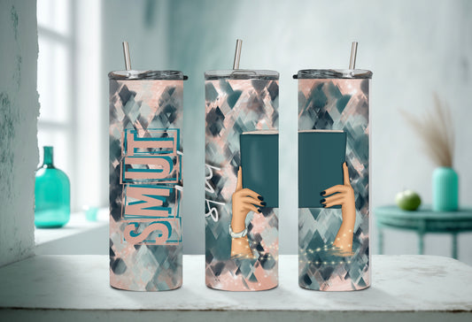 Smut Slut Dark Romance Book Lover Tumbler - 20 oz Stainless Steel - Sippincity