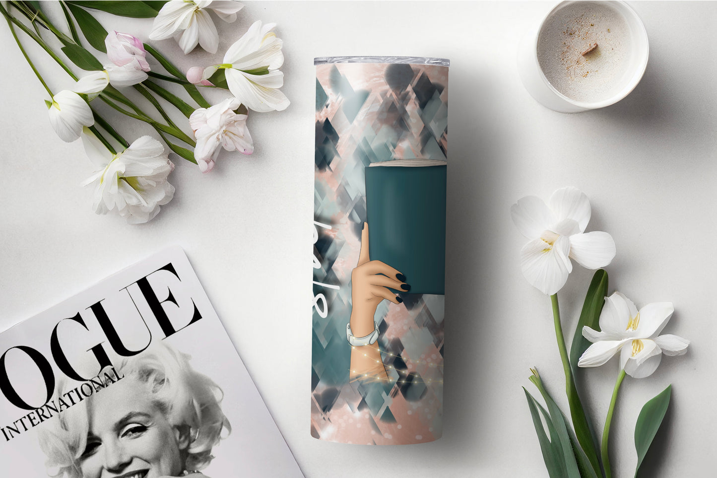 Smut Slut Dark Romance Book Lover Tumbler - 20 oz Stainless Steel - Sippincity