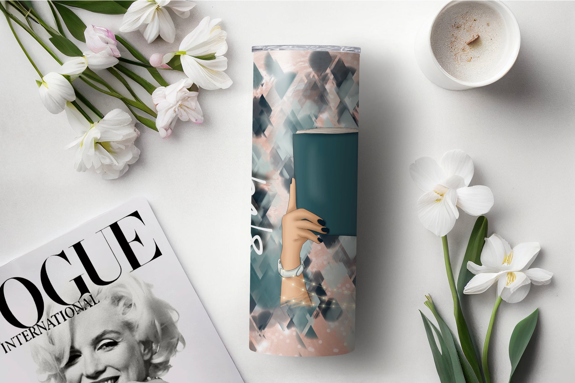 Smut Slut Dark Romance Book Lover Tumbler - 20 oz Stainless Steel - Sippincity