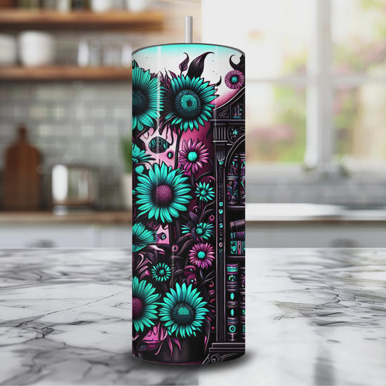 20 oz Stainless Steel Book Lover Tumbler – Insulated for Hot and Cold Drinks| videos