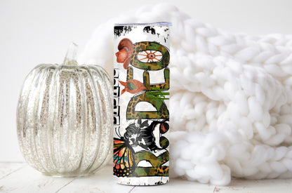 Badass Rodeo Mom Cup – Rustic Western Stainless Steel Tumbler with Messy Bun Design - Sippincity
