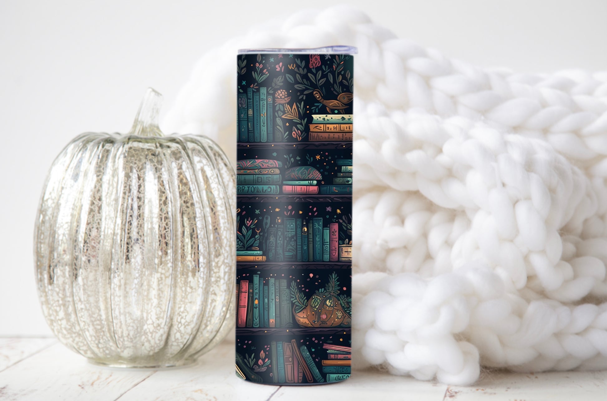 Book Lover & Plant Enthusiast Tumbler - Sippincity