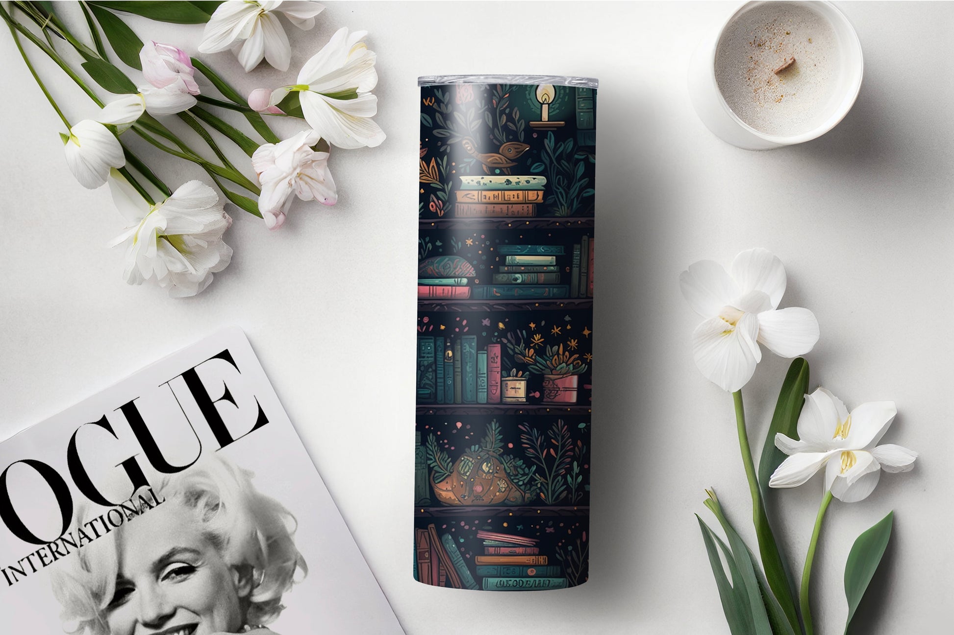 Book Lover & Plant Enthusiast Tumbler - Sippincity