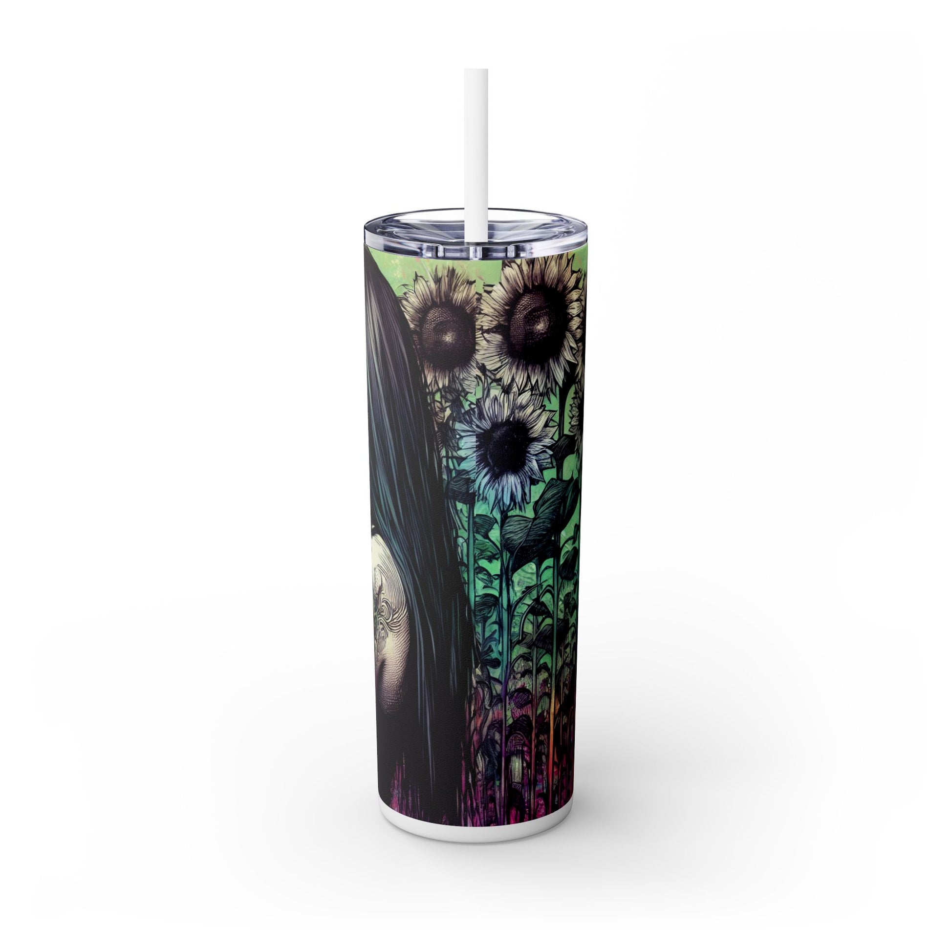 Wildflower and Books Aesthetic Cup - Sippincity
