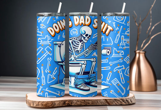 Doing Dad Shit – 20 oz Funny Tumbler for the Ultimate Dad - Sippincity